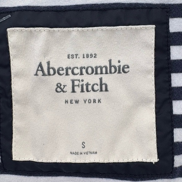Abercrombie & Fitch Sz Small Zippered Windbreaker/Light jacket - Picture 5 of 10